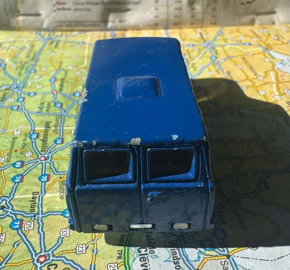 VINTAGE ‘70s ‘80s Wheeler Road Aces 'Aspin' Super Van Blue Diecast Hong Kong